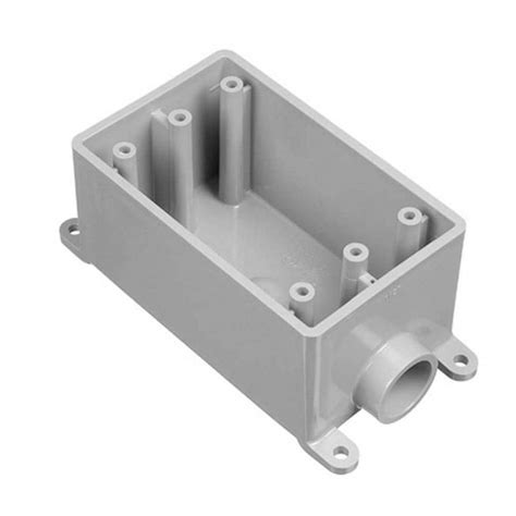 1 in surface mounted electrical box|surface mount receptacle box lowe's.